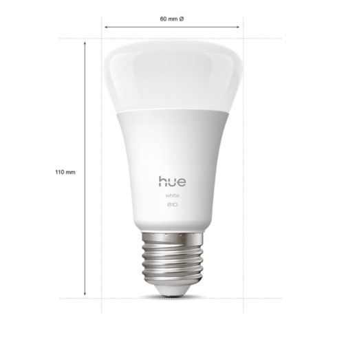 Hue White A60 – E27 smart bulb – 810 | Philips Hue UK
