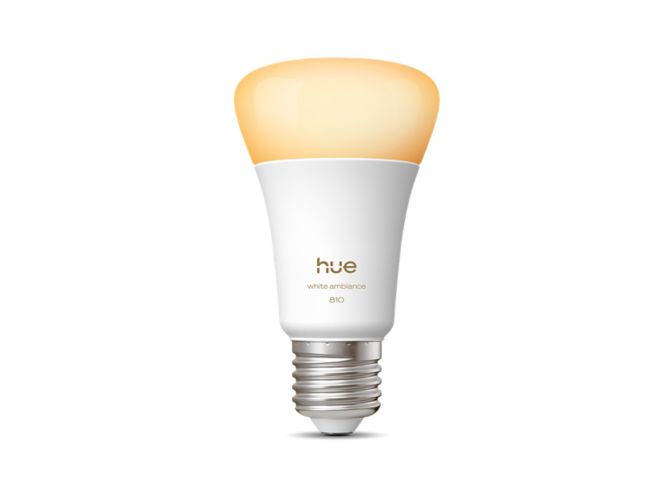 Close up of front of A60 – E27 smart bulb – 810