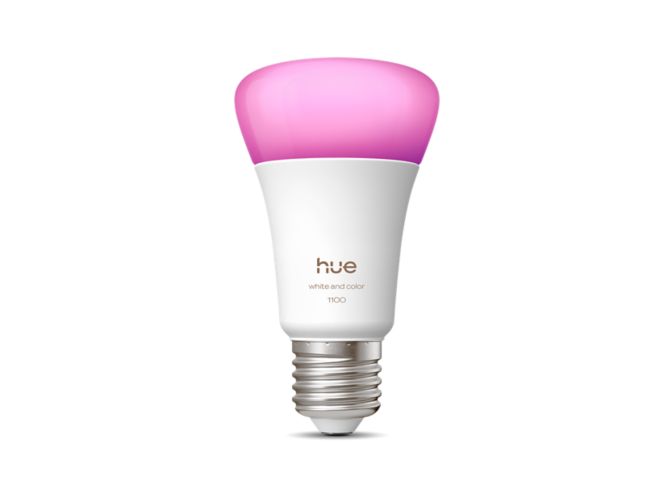 Close up of front of A60 – E27 smart bulb – 1100