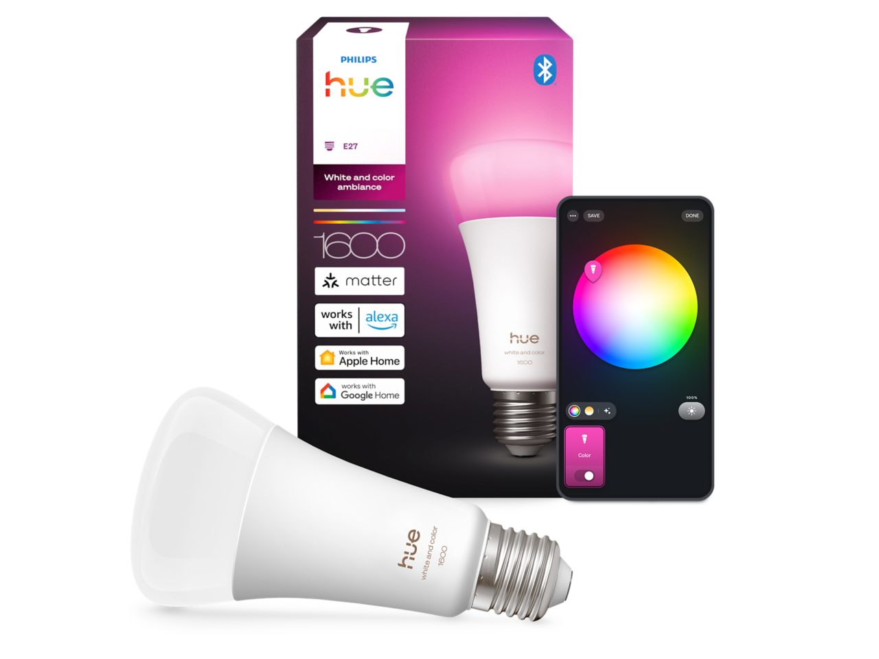 蛍光灯・電球 PHILIPS Hue White and Color / 1600lm Amazon | フィリップスヒュー(Philips Hue) スマート電球 E26