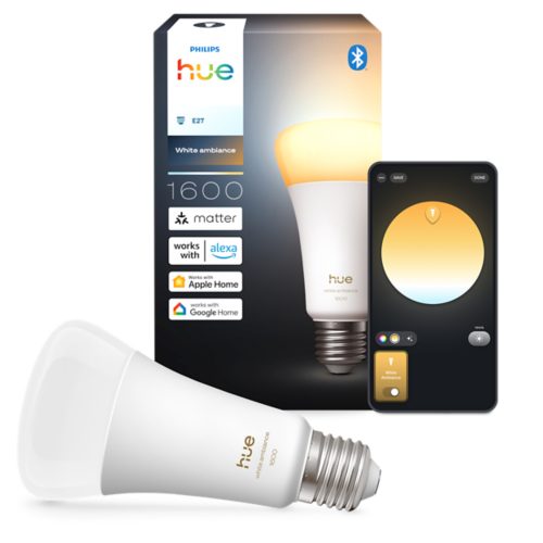 Philips Hue White Ambiance E26 1600新品未使用 046677591298-929003853901-Hue-