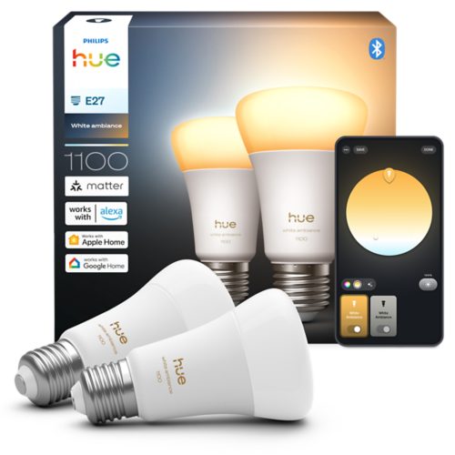 Hue White Ambiance A60 – E27 smart bulb – 1100 | Philips Hue UK