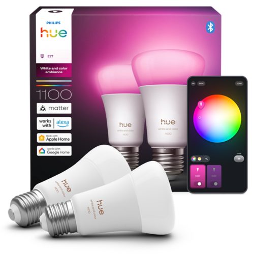 Hue White and color ambiance A60 - Bec smart E27 - 1100 | Philips