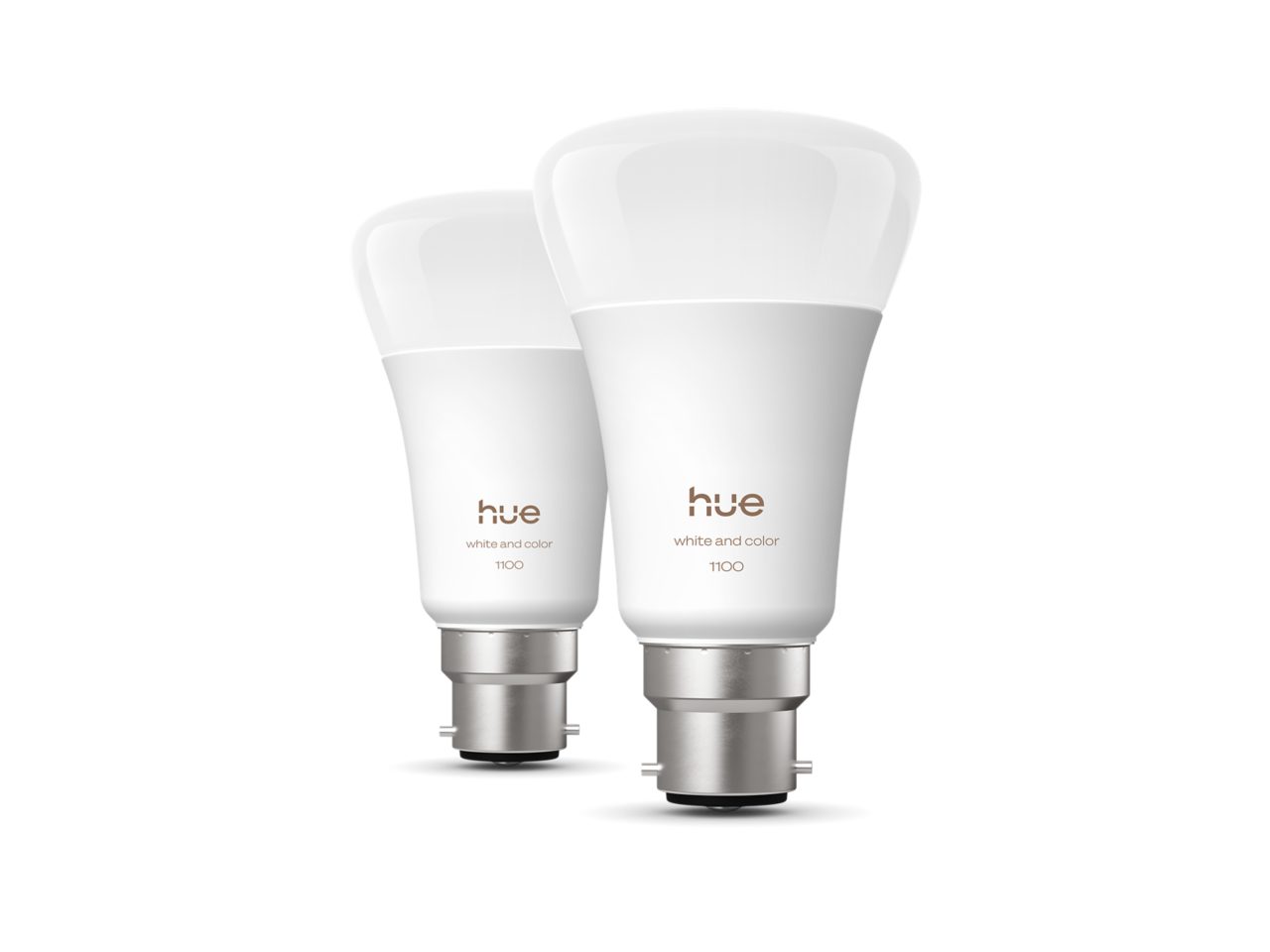 Hue White and Colour Ambiance A60 – B22 smart bulb – 1100