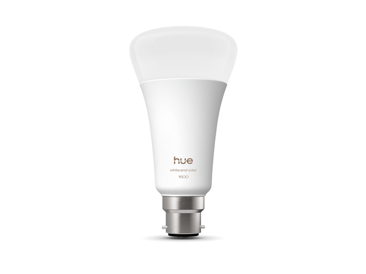 Hue White and Colour Ambiance A60 – B22 smart bulb – 1600