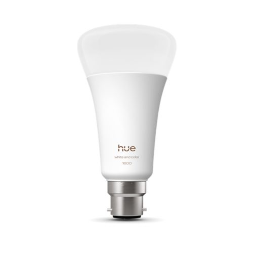 Hue White and Colour Ambiance A60 – B22 smart bulb – 1600