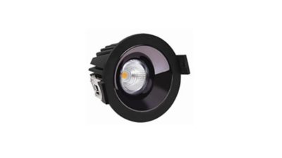 LED Luminaire 12W Deco Plus LED COB (NW) Black