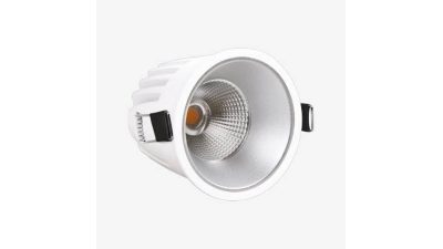 LED Luminaire 18W Deco Plus LED COB (WW) Silver