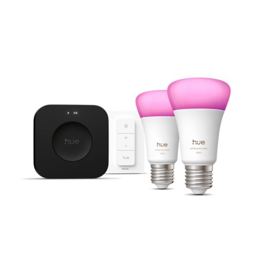Philips Hueフルカラー　スターターセット A60とDimmerスイッチ Philips Hueフルカラースターターセット A60とDimmerスイッチ