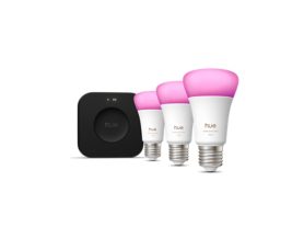 Starter kit: 3 E27 color-capable bulbs + Bridge Pro