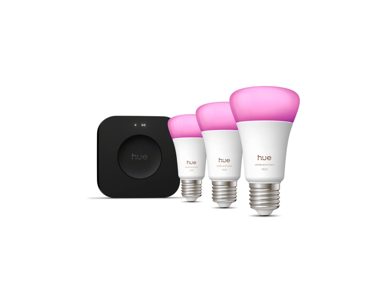 Philips Hue スマートライト 3個セット E26 スターター セット - 電球 3 個 - Hue ホワイト＆カラー | Philips