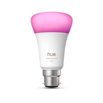 Close up of front of A60 - B22 smart bulb - 1100