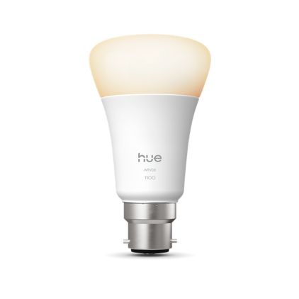 Close up of front of A60 - B22 smart bulb - 1100