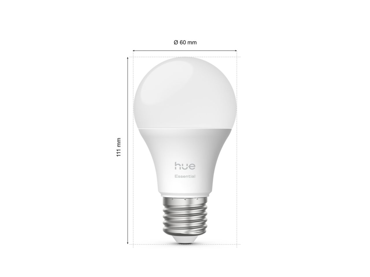 Hue White and Colour Ambiance Essential A60 – E27 smart bulb – 806