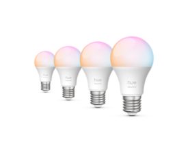 Essential A60 - E27 slimme lamp - 806 lm - 8 W - 4-pack