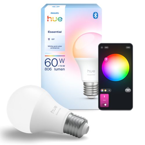 Hue White and color ambiance Essential A60 - E27 smart bulb - 806