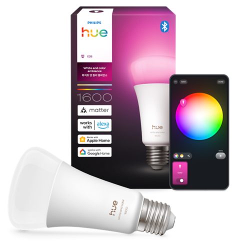 Hue White and color ambiance A67 - E26 Smart 전구 - 1600 | Philips