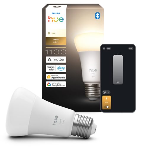 Hue White A60 - E26 スマート電球 - 1100 | Philips Hue JP