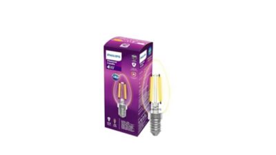 LED Filament  Clear 4W WW E14