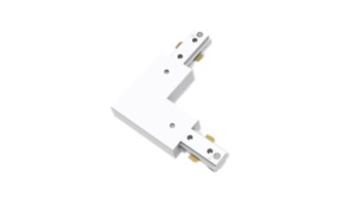 Railverlichting L-connector linkse hoek voor railverlichting