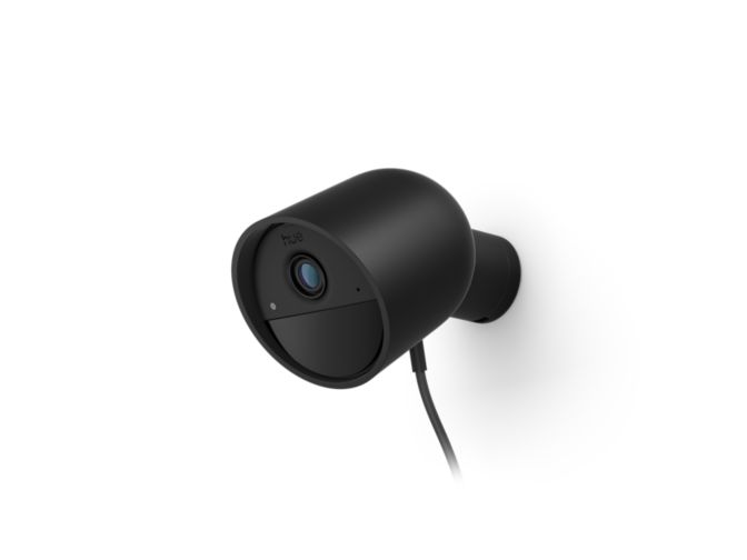 Close-up van de voorkant van Bedrade Secure 2K camera