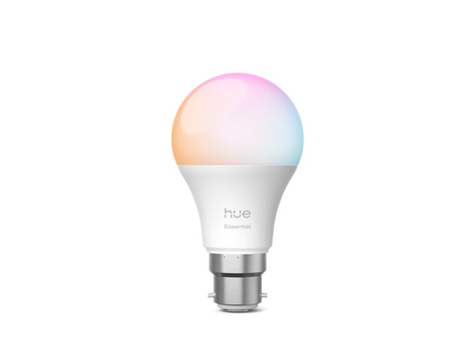 Close up of front of Essential A60 – B22 smart bulb – 806 lm – 8W