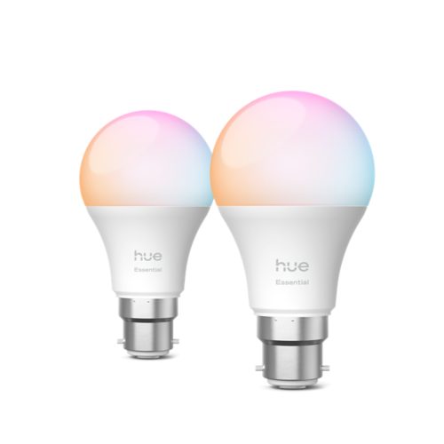 Hue White and Colour Ambiance Essential A60 – B22 smart bulb