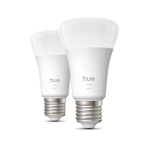 Hue White A60 – E27 smart bulb – 810 (2-pack) | Philips Hue UK