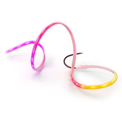 Close-up van de voorkant van Flux lightstrip voor buiten 5 m