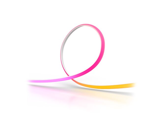 Close up of front of OmniGlow strip light 5 m