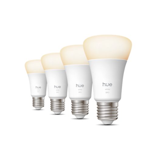 Hue White A60 - E27 slimme lamp - 800 (4-pack) | Philips Hue NL