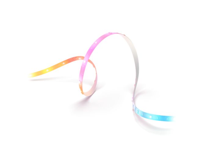 Close up of front of Hue Essential strip light 10 m