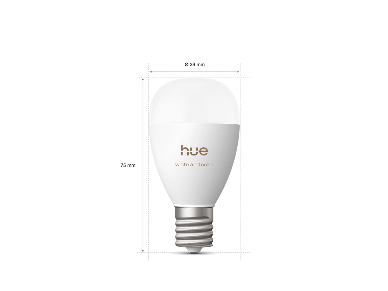 B39 E17口金 フルカラー電球 | Philips Hue JP