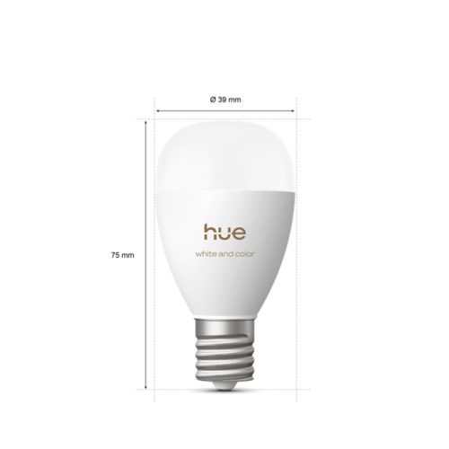 B39 E17口金 フルカラー電球 | Philips Hue JP