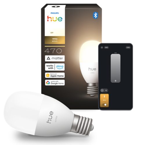 B39 E17口金 ホワイト電球 | Philips Hue JP