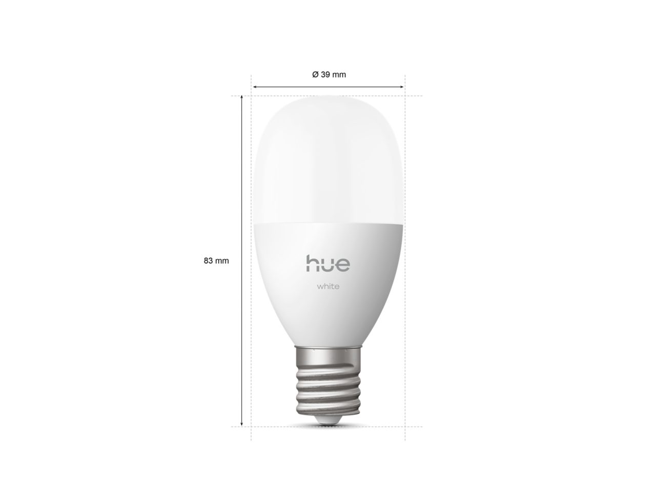 B39 E17口金 ホワイト電球 | Philips Hue JP