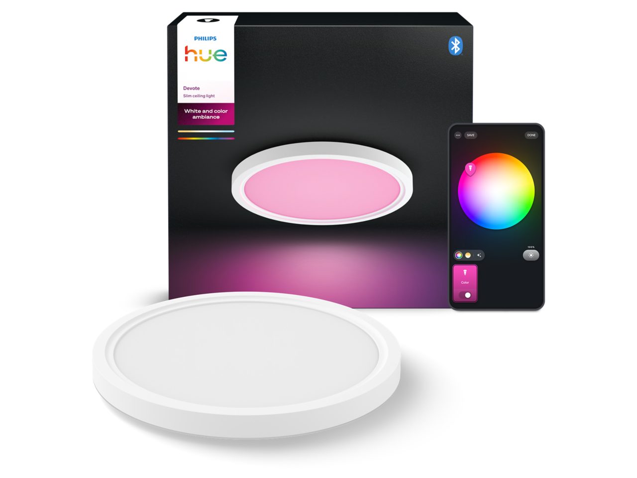 Yeelight Ultra Slim slimme plafondlamp C2201C300, 0,98 inch dun, IP54, RGB-achtergrondlicht, wifi, app- en stembediening, ABS PC, YLXDD-0033, Nieuwjaarsverkoop, top cadeaukeuze | Hangers & Plafondverlichting