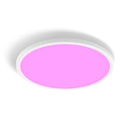 Close up of front of Devote Hue slim ceiling light M