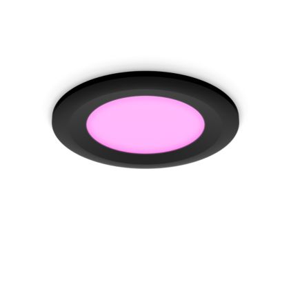 Close up of front of Akari Downlight Black