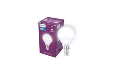 LED Frosted Ball Candle 2.8W CW E14