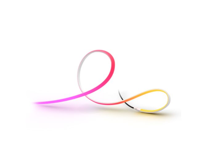 Nahaufnahme der Vorderseite von OmniGlow Outdoor Lightstrip, 10 m
