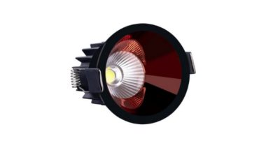 LED Luminaire 12W LUSTRE COB Black_RoseG (WW)