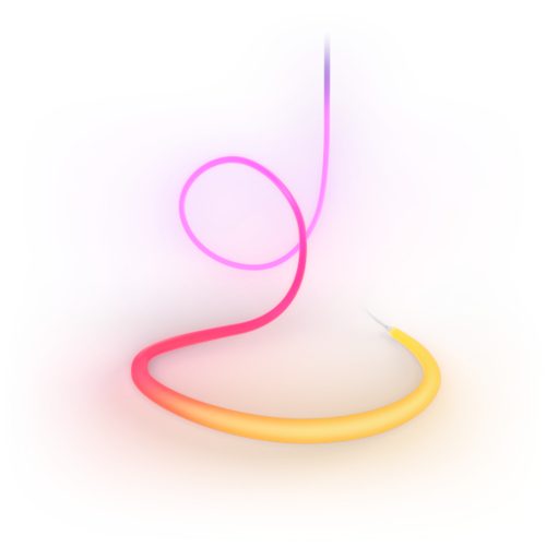 Liane 360° Indoor Lichtschlauch in 3m Länge mit Gewicht