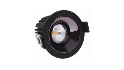 LED Luminaire 12W DuraDeco Pro COB Black_RoseGold (NW)