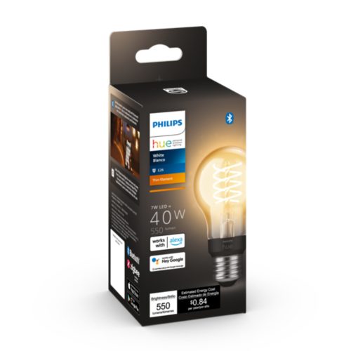 送料無料/即納】 hue Philips filament フィラメント電球×4 E26 ST19