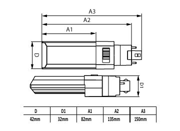 Dimension Drawing (with table) - 11PL-C/T/COR/32H-3CCT/MF15/P/20/1