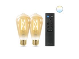 Filament Amber ST64 E27 x2
