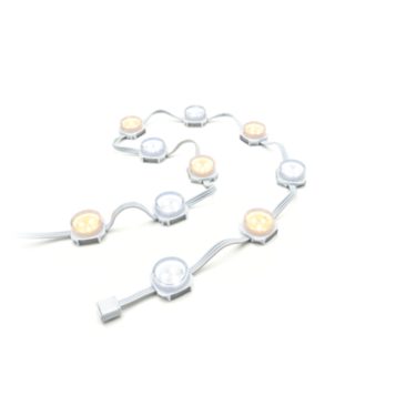 iW Flex Compact 4 in Clear Flat Lens White housing Beauty Shot