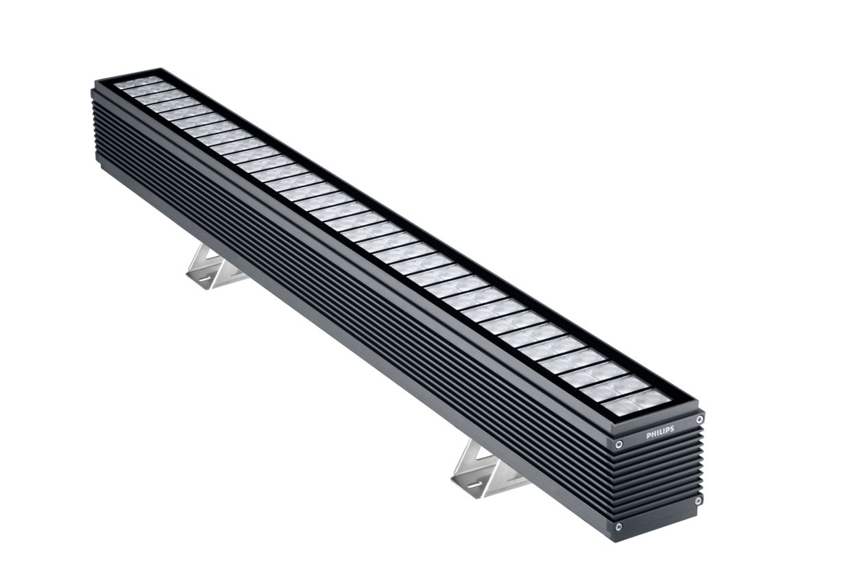 UniStrip G4: la mejor luminaria LED lineal de su clase para  uso en exterior con montaje en superficie para aplicaciones de iluminación arquitectónica dinámica y fija