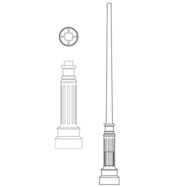 Pole (P4420), Round Tapered Pole